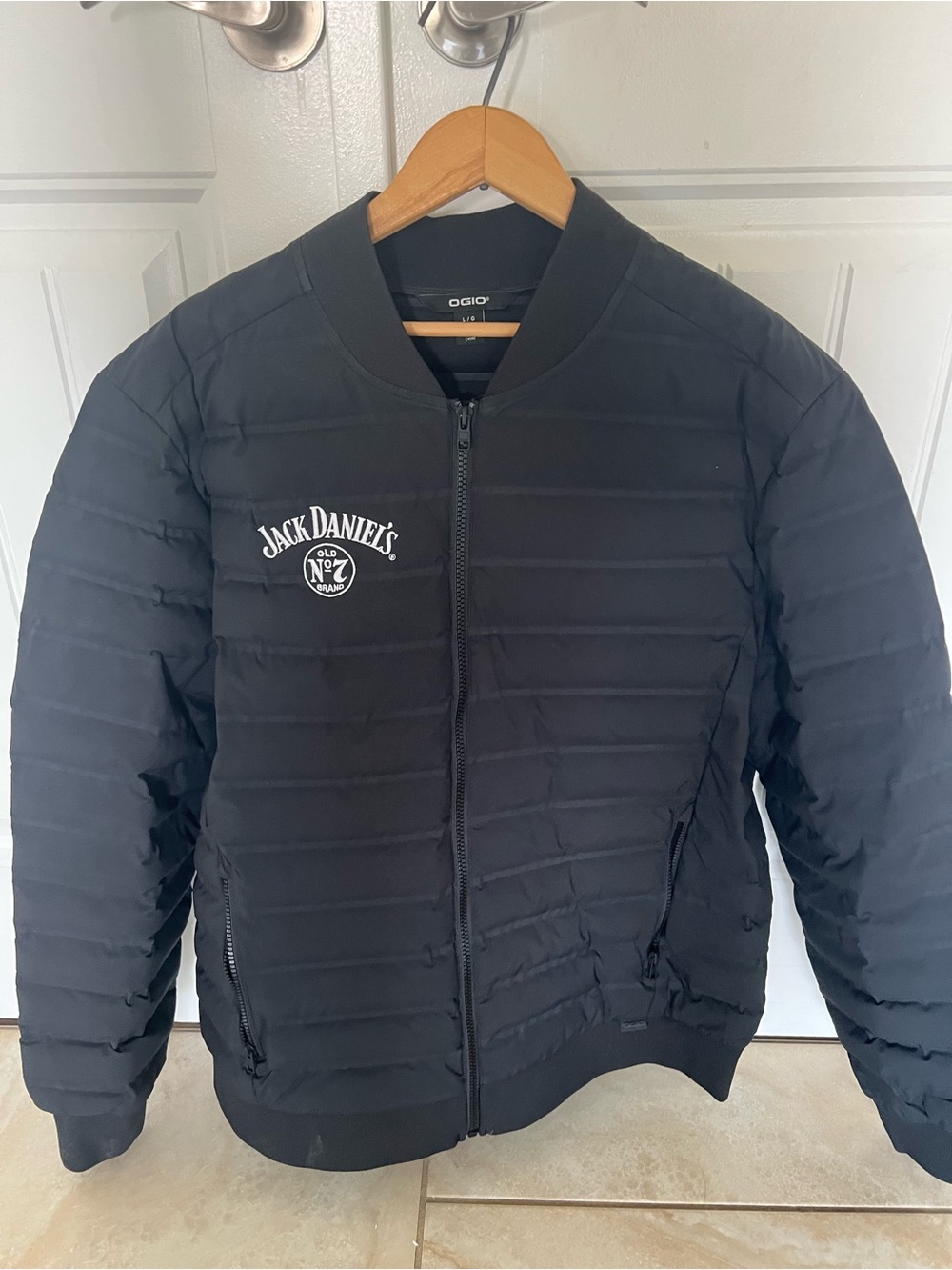 OGIO Men's Black Quilted Puffer Jacket